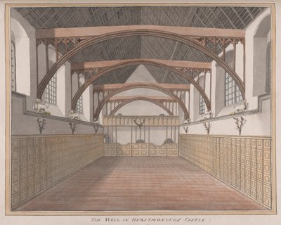 Château de Herstmonceux, East Sussex : La Salle - James Lambert  of Lewes