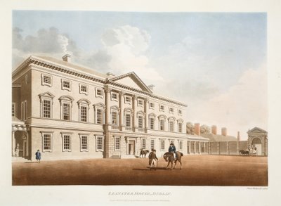 Leinster House, Dublin, 1792 - James Malton