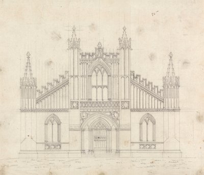 Dessin préparatoire pour le Design 11, Planche 9 d