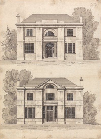 Dessin préparatoire pour les dessins 5 et 6, planche 3 d