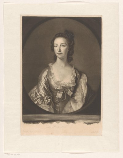 Portrait d’Anne Farquharson-MacKintosh - James McArdell