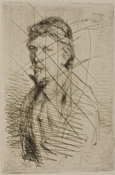 Auguste Delâtre, imprimeur - James McNeill Whistler