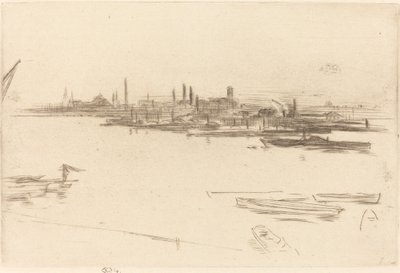 Battersea : Aube - James Abbott McNeill Whistler