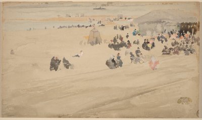 Scène de plage - James McNeill Whistler
