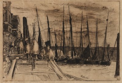 Billingsgate - James Abbott McNeill Whistler