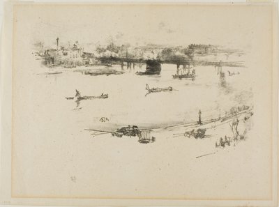 Pont ferroviaire de Charing Cross - James Abbott McNeill Whistler