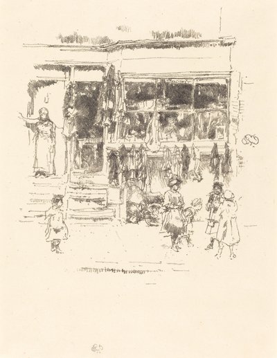 Chiffons de Chelsea - James Abbott McNeill Whistler