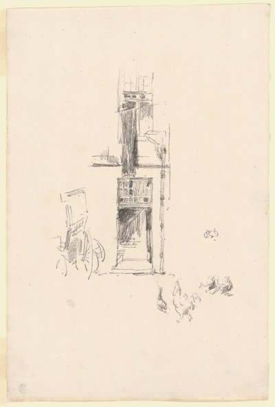 Coqs et poules, Hôtel Colbert - James McNeill Whistler