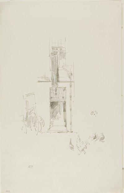 Coqs et poules, Hôtel Colbert - James McNeill Whistler