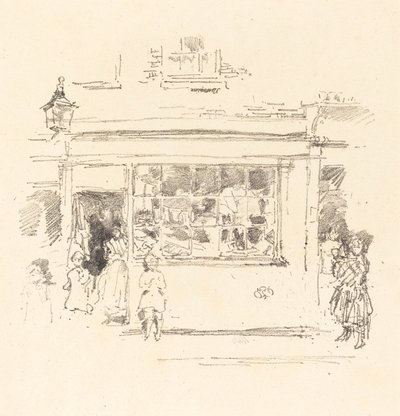 Les haillons de Drury Lane - James Abbott McNeill Whistler