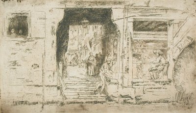 Poissonnerie, Venise - James McNeill Whistler