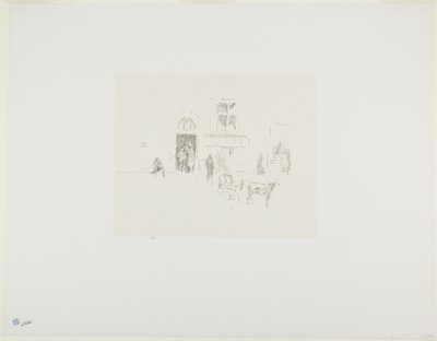 Porte de scène de la Gaieté - James Abbott McNeill Whistler