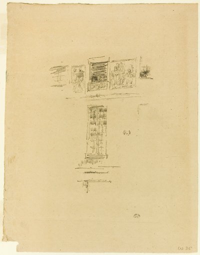 Hôtel Colbert, Fenêtres - James McNeill Whistler