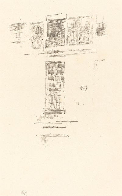 Hôtel Colbert, Fenêtres - James Abbott McNeill Whistler