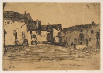 Liverdun - James McNeill Whistler