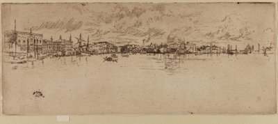 Long Venise - James Abbott McNeill Whistler