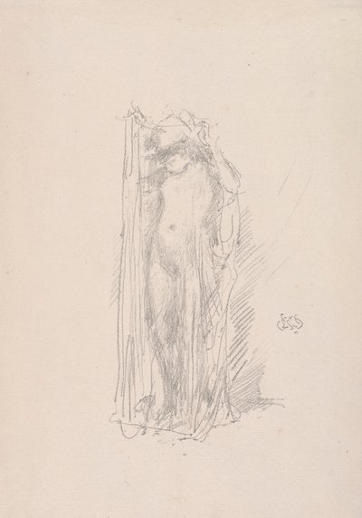 Drapage du modèle - James McNeill Whistler