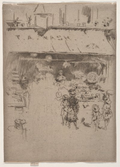 Magasin de fruits de Nash - James McNeill Whistler