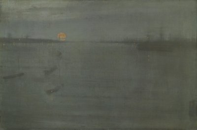 Nocturne : Bleu et or - Eau de Southampton - James McNeill Whistler