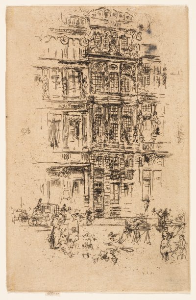 Palais, Bruxelles - James Abbott McNeill Whistler