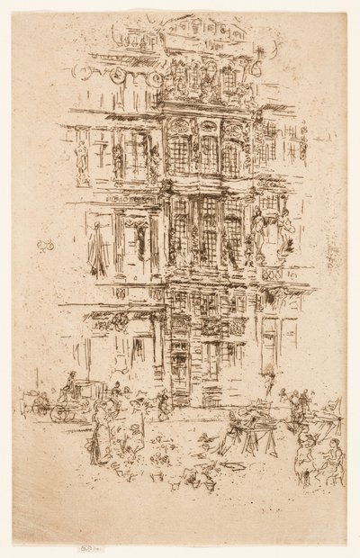 Palais, Bruxelles - James Abbott McNeill Whistler