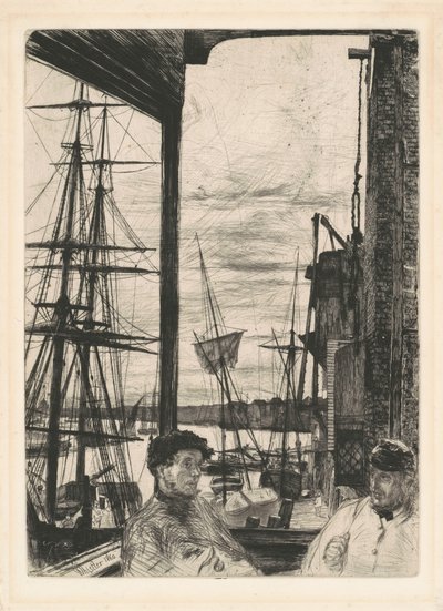 Rotherhithe - James Abbott McNeill Whistler