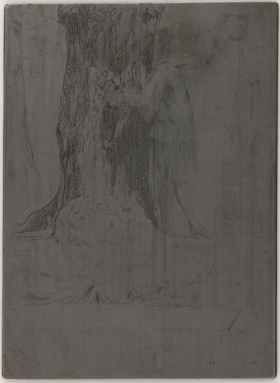 Seymour sous un arbre - James Abbott McNeill Whistler