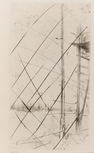 Chantier naval, Liverpool - James Abbott McNeill Whistler