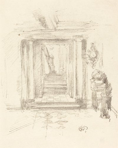 Escalier - James Abbott McNeill Whistler