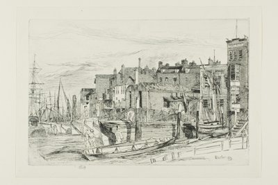 Police de la Tamise - James Abbott McNeill Whistler