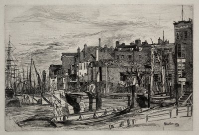 Police de la Tamise - James McNeill Whistler
