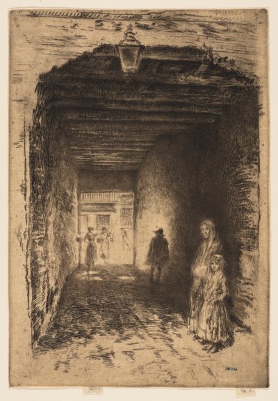 Les mendiants - James Abbott McNeill Whistler