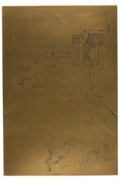 Le pont, Santa Marta - James McNeill Whistler