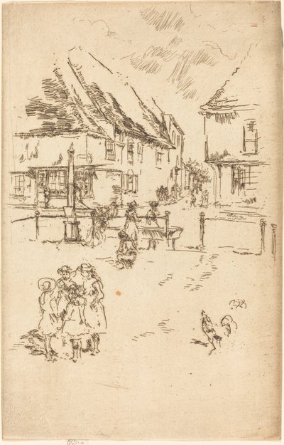Le coq et la pompe - James Abbott McNeill Whistler