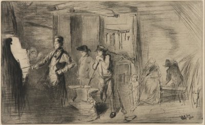 La Forge - James Abbott McNeill Whistler