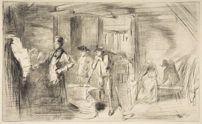 La Forge - James McNeill Whistler