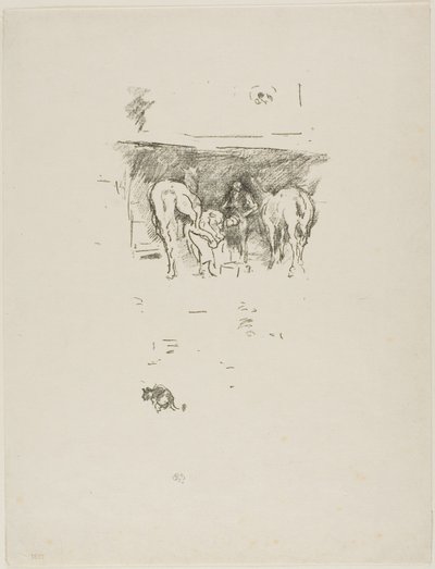 La bonne chaussure - James Abbott McNeill Whistler