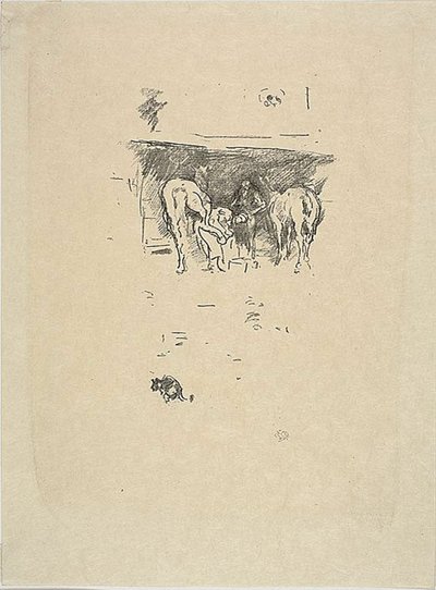 La Bonne Chaussure - James Abbott McNeill Whistler