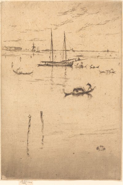 La petite lagune - James Abbott McNeill Whistler