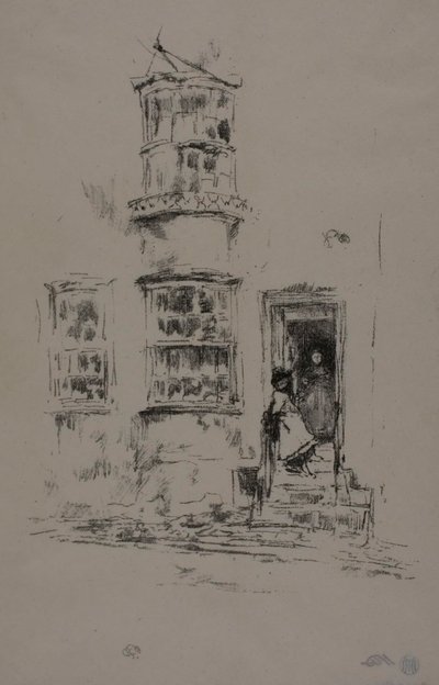 Les petites marches, Lyme Regis - James Abbott McNeill Whistler