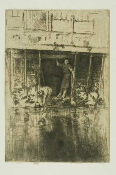 Le Pierrot - James Abbott McNeill Whistler