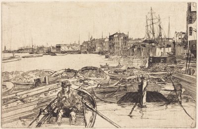 Le bassin - James McNeill Whistler