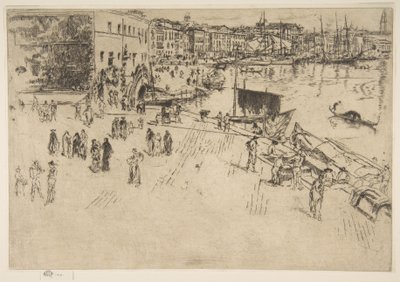 La Riva, no 1 - James McNeill Whistler