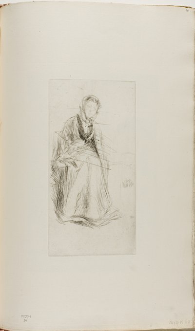 La veuve écossaise - James Abbott McNeill Whistler