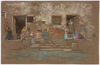 Les marches - James Abbott McNeill Whistler