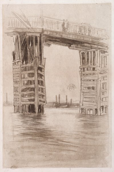 Le grand pont - James McNeill Whistler