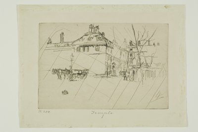 Le Temple - James Abbott McNeill Whistler