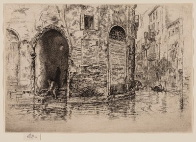 Les deux portes - James Abbott McNeill Whistler