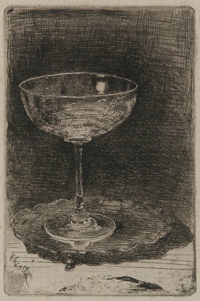 Le Verre de vin - James Abbott McNeill Whistler