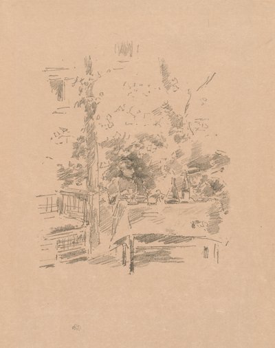 Tête-à-tête dans le jardin - James Abbott McNeill Whistler